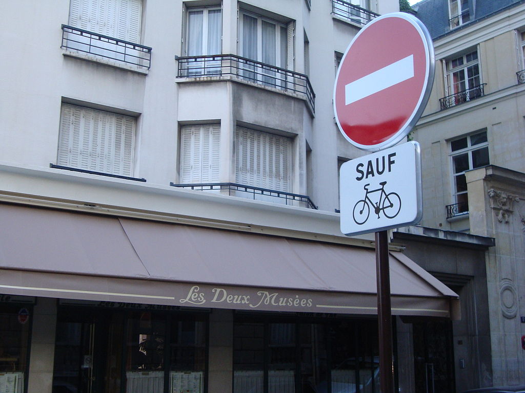 En Francia ya no harán falta estas señales. Foto de Wikipedia